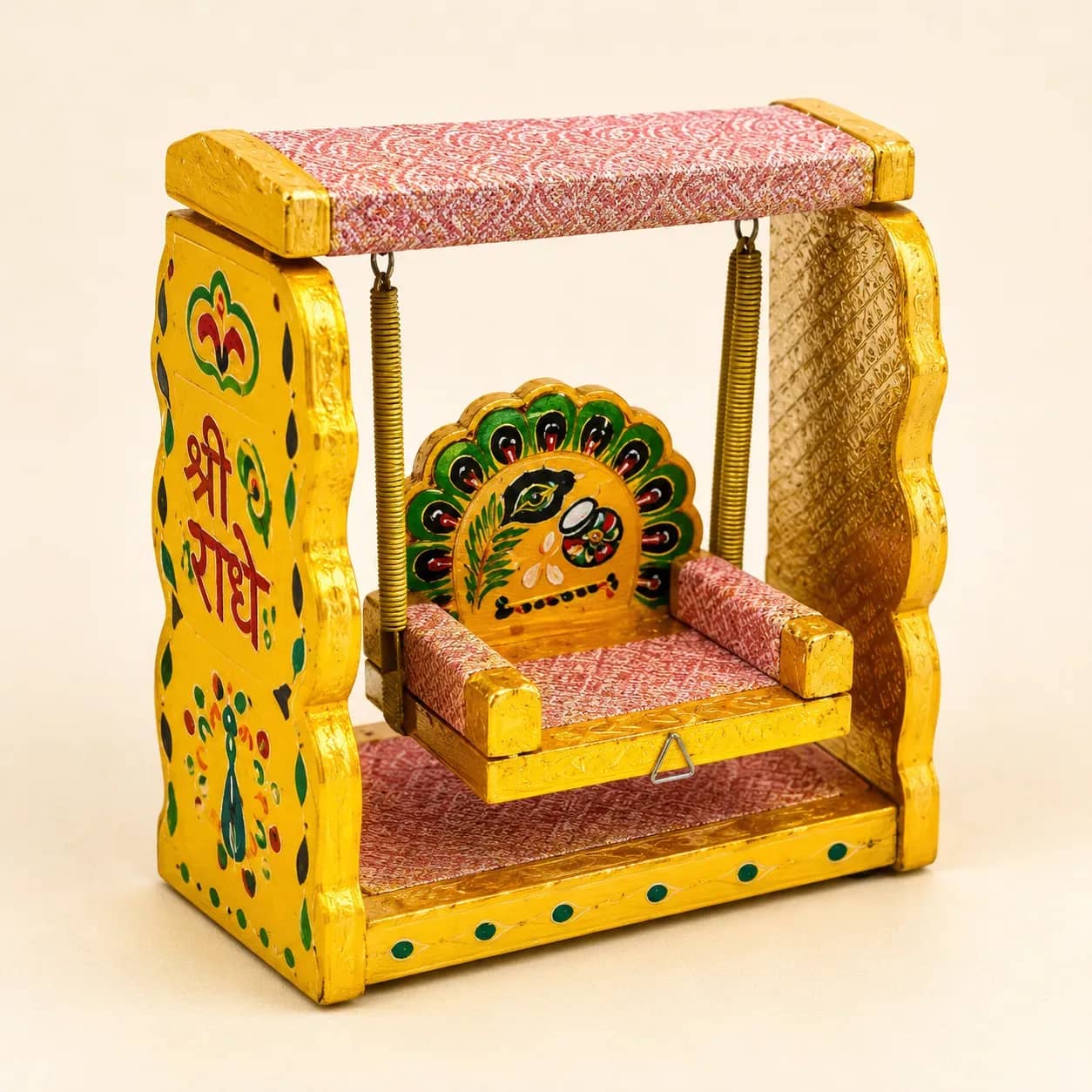 Premium Wooden Radhe Jupdi Jhula