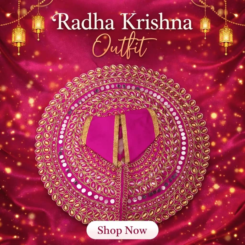 Royal Splendor Heavy Mirror-Work Poshak (Size 5)