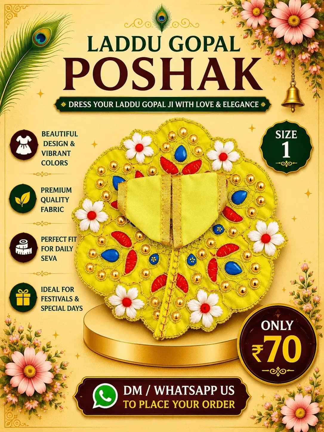 Yellow Pearl Festival Poshak