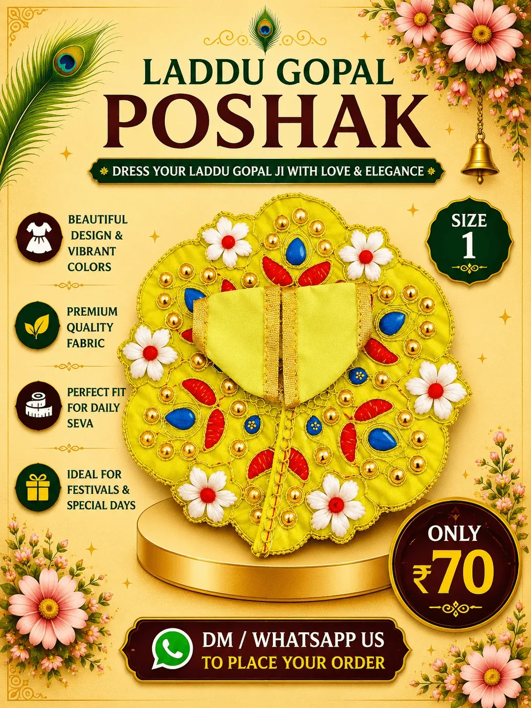 Yellow Pearl Festival Poshak
